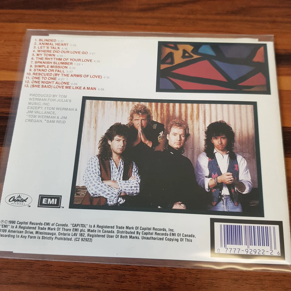 GLASS TIGER : Simple Mission NL > VG (CD) - Bild 3 von 3