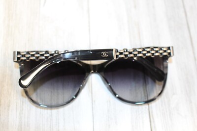 Chanel Sunglasses 5326 c.1456/S6 58/16 140 3N Black (no case) | eBay