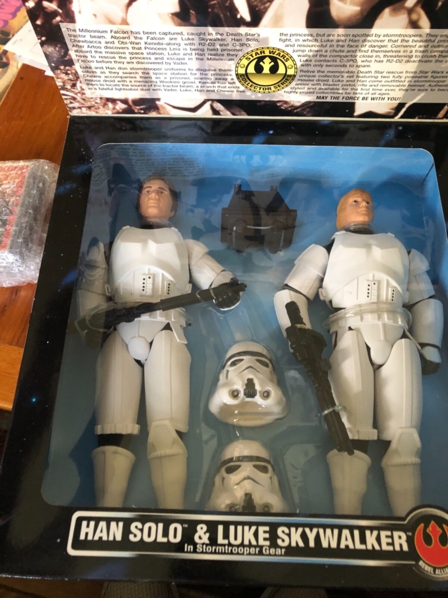 Star Wars Collectors Series Han Solo & Luke Skywalker
