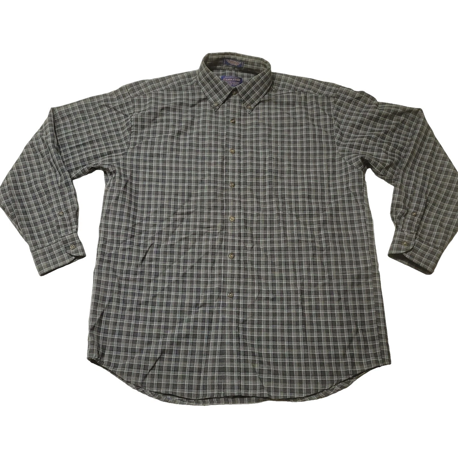 Pendleton Wool Striped Casual Button-Down Shirts for Men