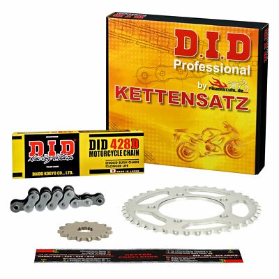 DID Kettensatz Honda CBR 125 R (JC34) 04-07  Clipschloss