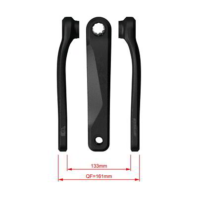 FSA Bosch G4 ISIS Yamaha PWX/Brose Ebike Kurbelgarnitur CK-220/IS schwarz