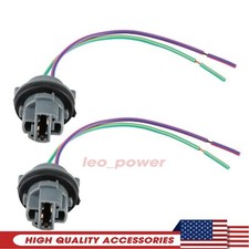 7440 Bulb Pigtail Wire Female Socket Front Turn Signal Light Harness Connector