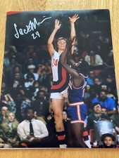 Bullets Jack Marin signed 8x10 W/COA