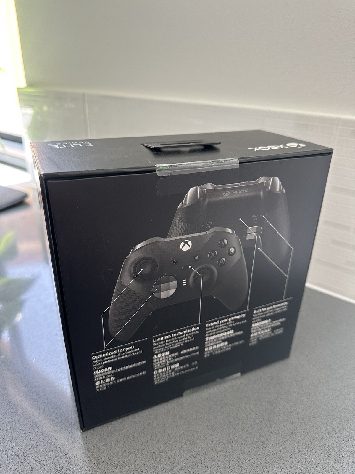 Microsoft Xbox One Elite Series 2 Wireless Controller - Black for sale ...