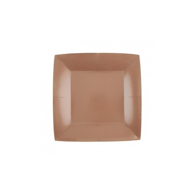 Santex Mariage Santex 10 Assiettes Carton Bio CARRÉES 18CM