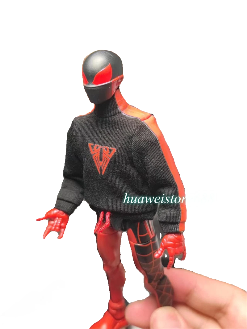 Miles morales action figure with hoodie clearance