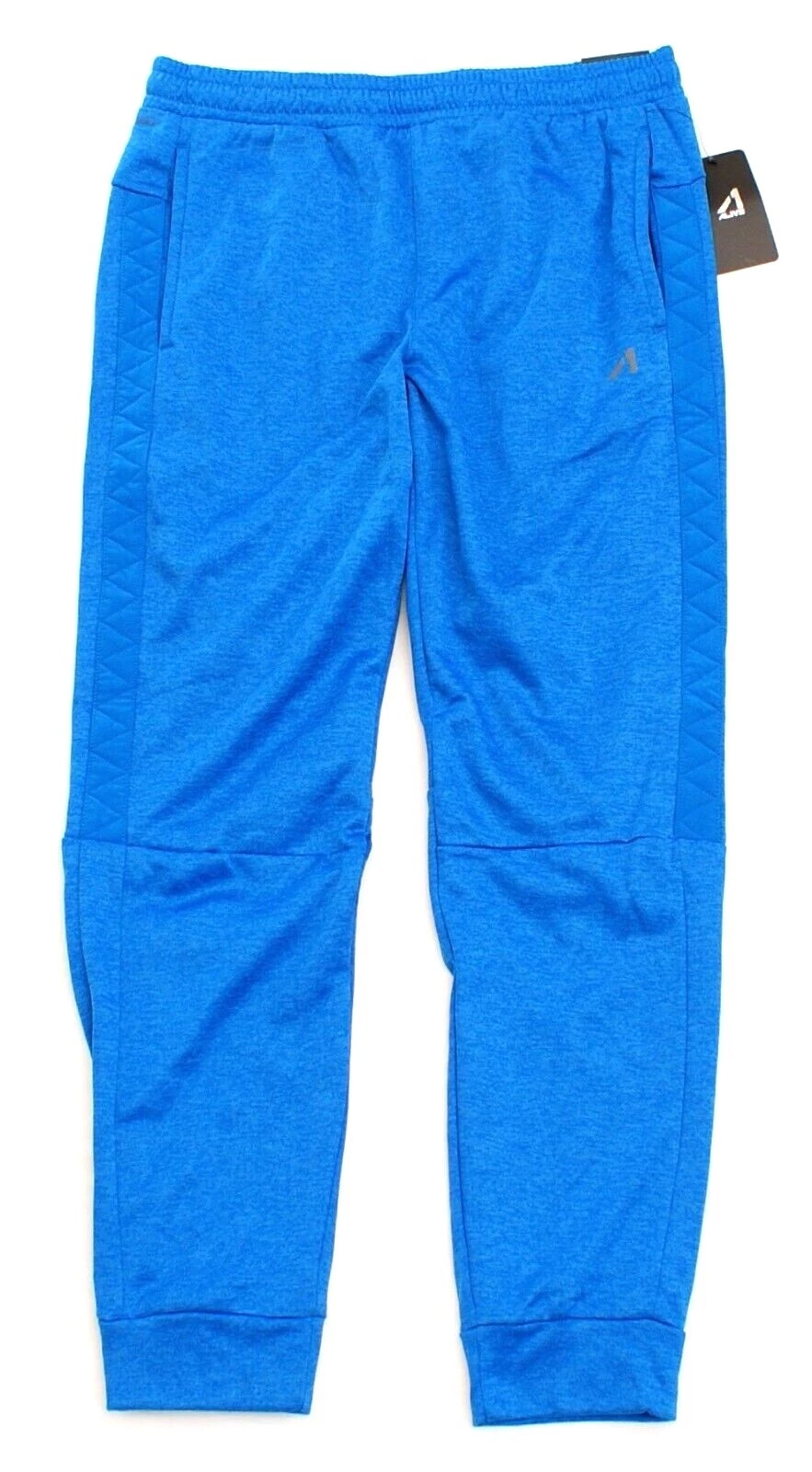 Alive Blue Athletic Track Pants Tapered Joggers Men's Medium M NWT