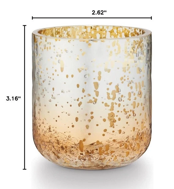 Illume - Balsam & Cedar Boxed Crackle Glass Candle, 8.3 oz, NIB - Image 3 of 4