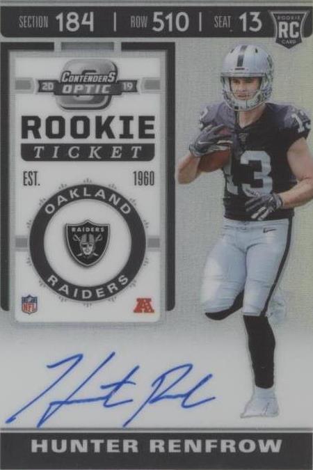 2019 Panini Contenders Optic Hunter Renfrow #120 - 1 of 2