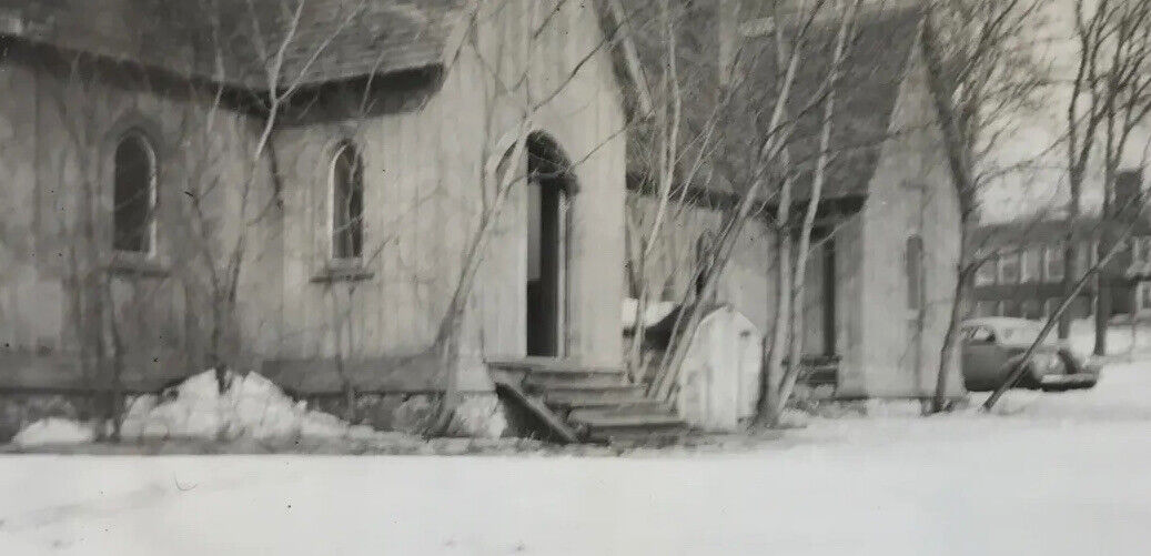 Vintage Photograph Lot Old Wood Church Minister Melrose Ettrick Blk