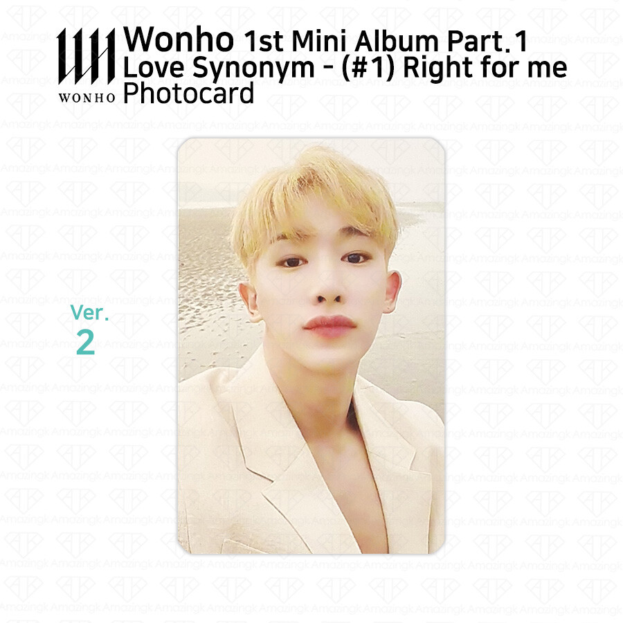 Wonho 1st Mini Album Love Synonym #1 Right for me Official