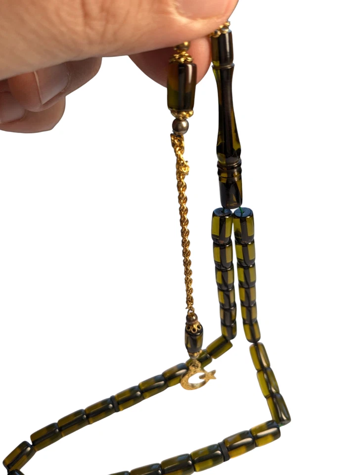 Kleiner Ayatul Kursi oxidiert Anhänger 925 Sterling Silber Ayatel Islam 083 - Bild 3 von 4