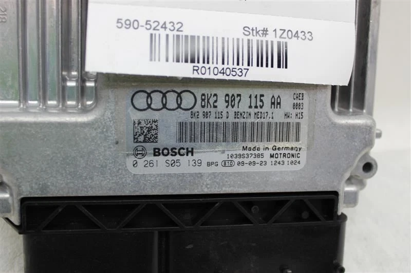 ECU ECM компьютер Audi A4 A5 2010 10 8K2907115AA 1040537 - Изображение 3 из 4