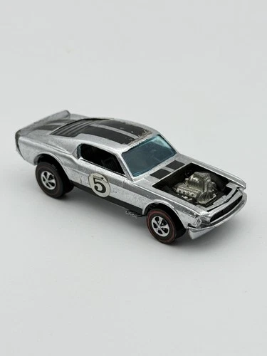 Vintage hot wheels redline mustang boss hoss HK base