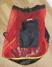 Borsa portaoggetti per attrezzi subacquei STAHLSAC. Rosso/Nero. Molto bello