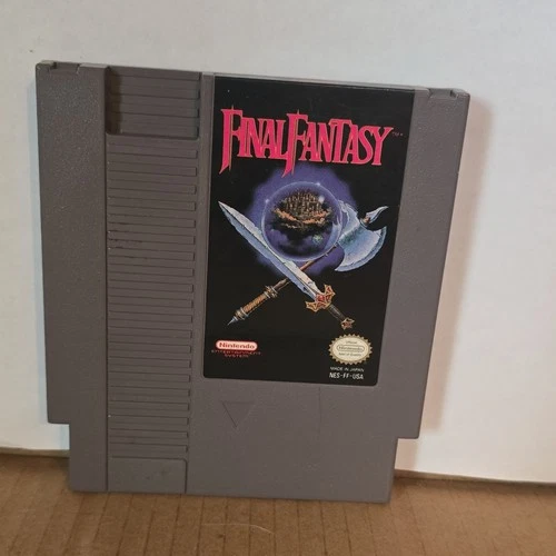 Nintendo Final Fantasy NES Cartridge 1985 NTSC-U/C Role Playing Battery Save