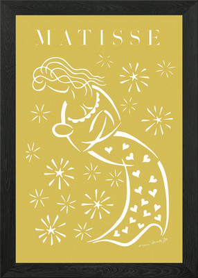 Matisse | Mère et fils T77C gerahmtes Wandbild Poster Leinwanddruck Bild