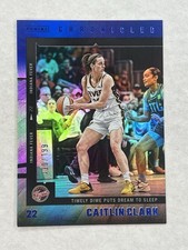 2025 Panini Caitlin Clark Chronicles Blue Holo /199 #31 WNBA Indiana Fever