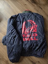 Vintage 90’s Taco Bell Puffer Winter Jacket XXL