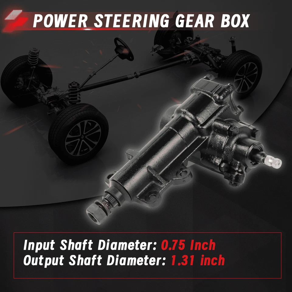 Caja de cambios de dirección asistida para Ford F-100 F-150 4x4 1978 1979 y Bronco 1976 27-7507 Foto 4 de 4