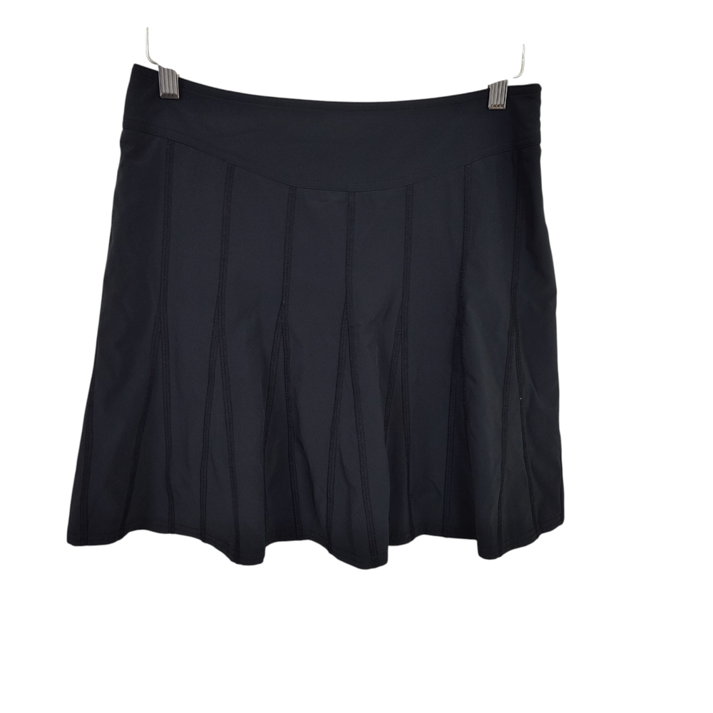 Athleta Womens Athletic Tennis Skirt Size 6 with Built-In Shorts and Zip Pocket