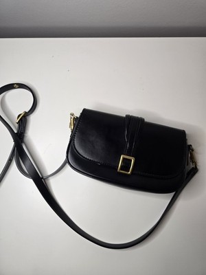 Zara Damen Handtasche Schwarz