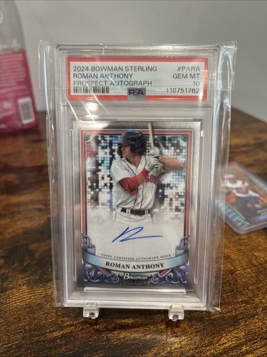 2024 Bowman Sterling Roman Anthony Auto PSA 10