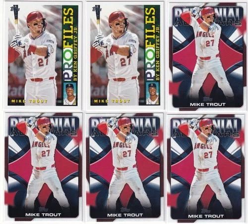 2026 Topps Series 1 Mike Trout 39 CARD Insert LOT ALL INSERTS!!