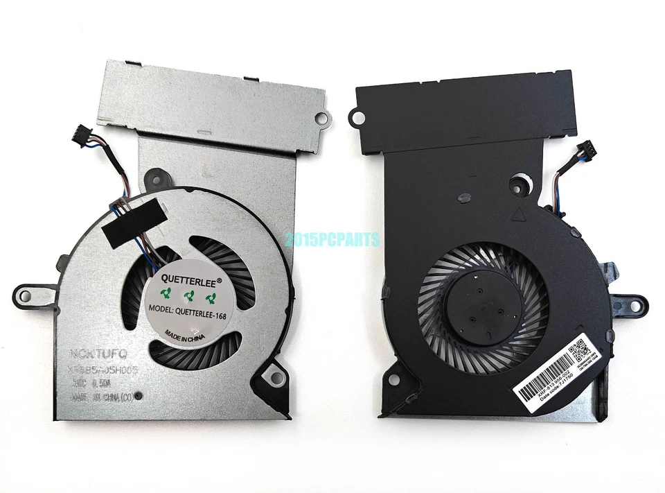 Original New for HP OMEN 15-CE 17-AN G3A-CPU Cooling Fan 929455-001 - Image 3 of 3