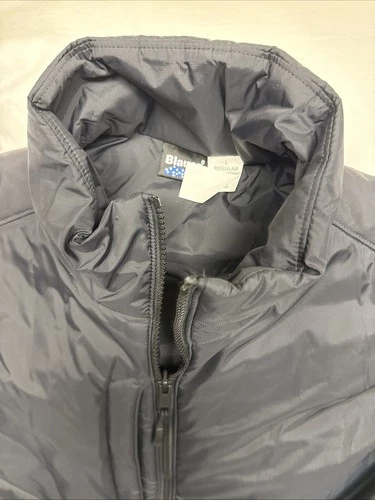 NWOT Blauer 4690 Jacket  Mens Black Large Regular Nylon Lightweight image 2