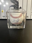 Nick Madrigal Signed Autograph Official ROMLB Baseball with Display Case