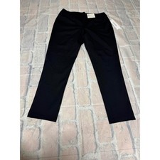 Calvin Klein Women's Black Stretch Tapered Leg Ankle Pants Size 10