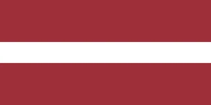 Latvia Flag Self Adhesive Vinyl Sticker
