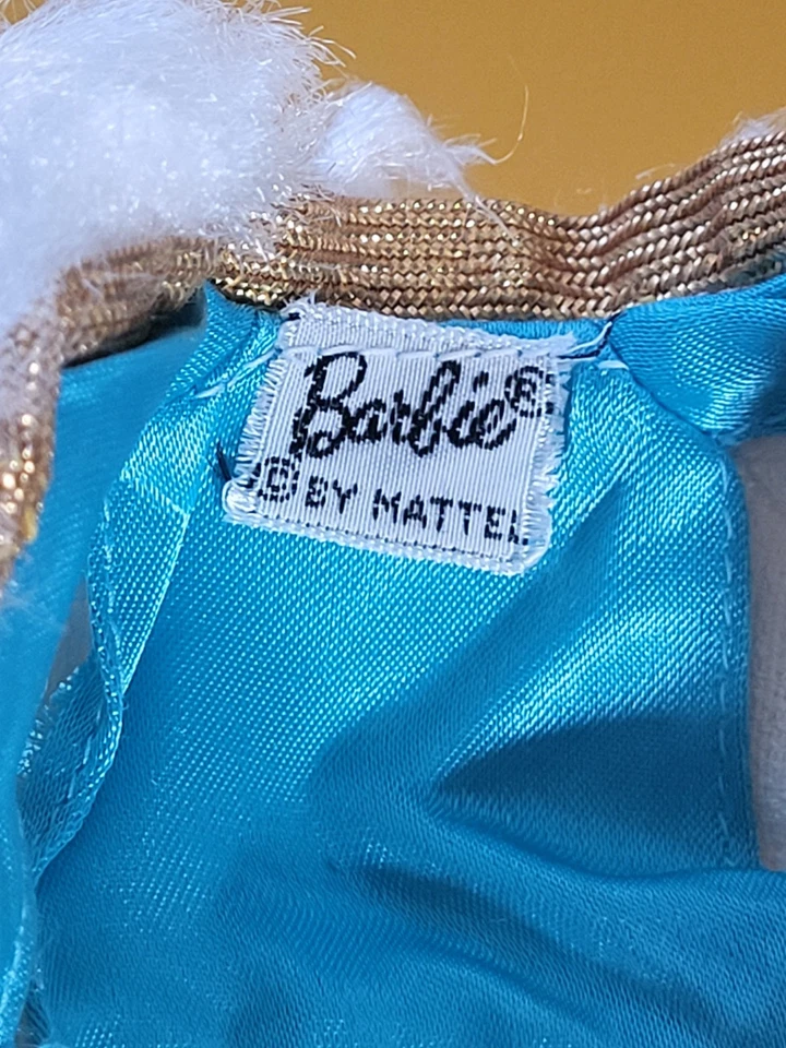 Vintage Barbie BLUE ROYALTY #1469 Vestido Bolero Chaqueta 1970 MOD ~ reparado  Foto 4 de 4