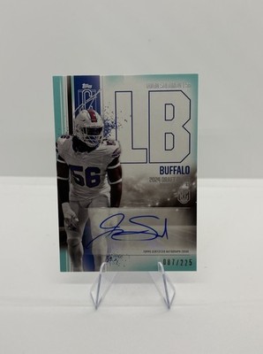 2024 Topps Signature Rookie Class Auto Javon Solomon #RCA-JS Teal /225 (AU, RC)