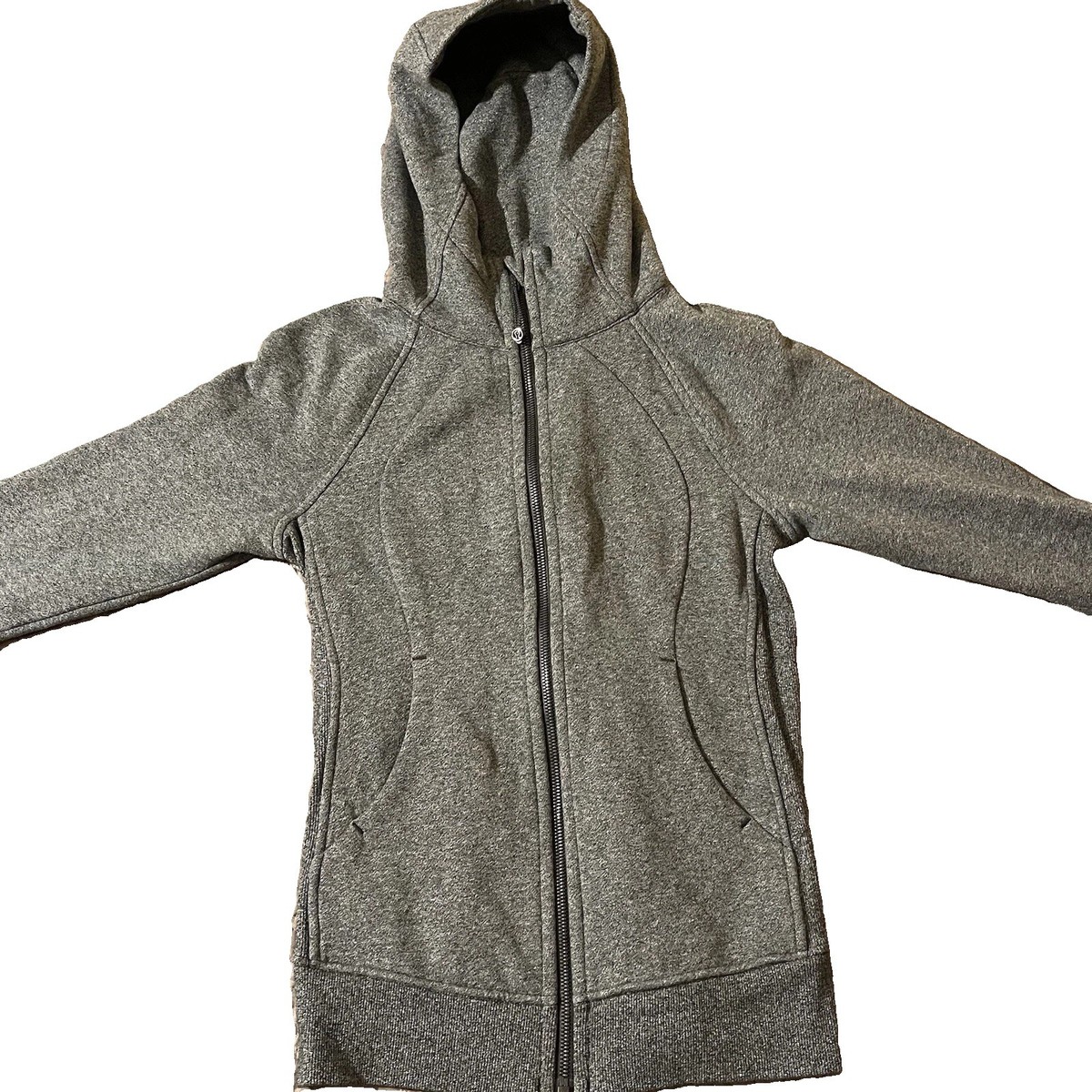 Lululemon フード付きグレーアウター Lululemon Women
