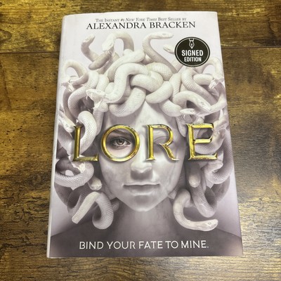 SIGNED Lore by Alexandra Bracken 1st Printing First Edition 2021 Hardcover