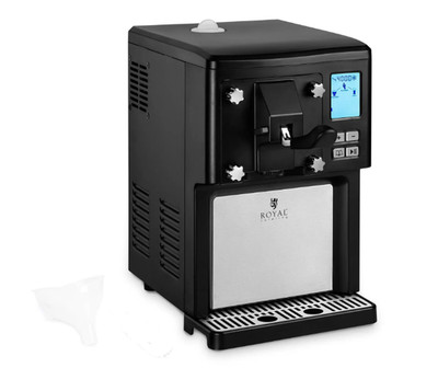Royal Catering Profi Softeismaschine Eismaschine Schwarz 1,5L 200W 