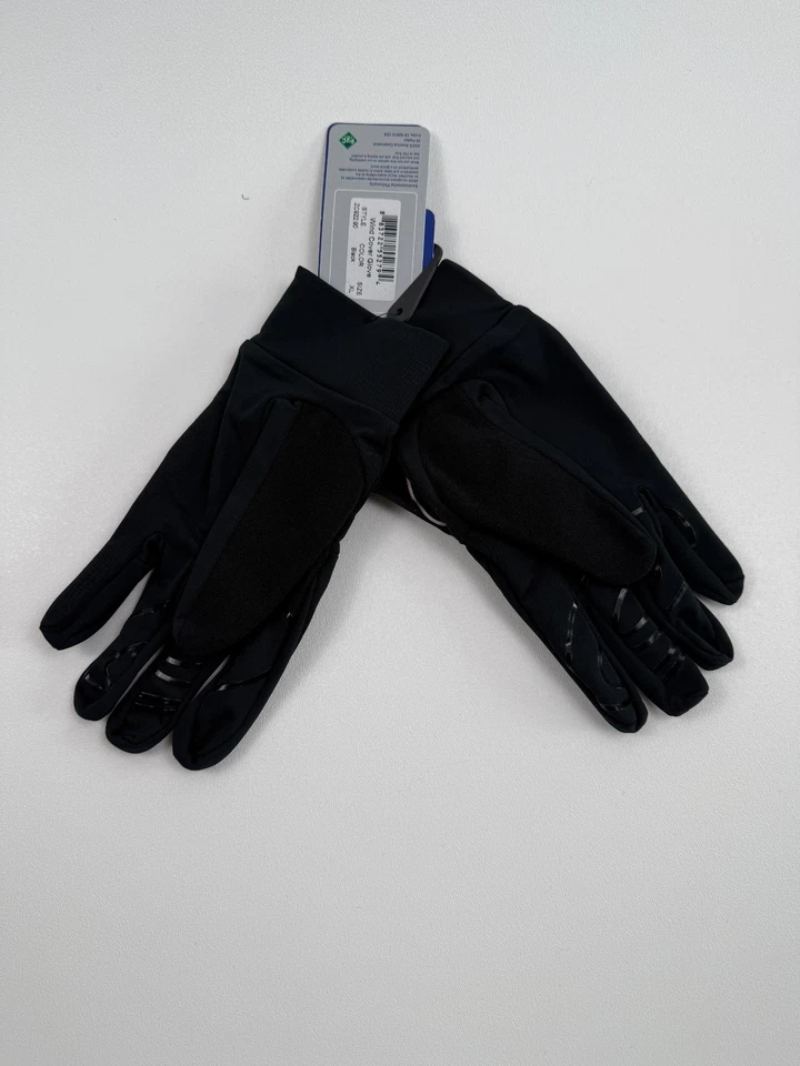 Asics Unisex Cubierta de Viento Guantes para Correr Envolturas Sobre Dedos Negro XL ZC922 NUEVO CON ETIQUETAS Foto 4 de 4