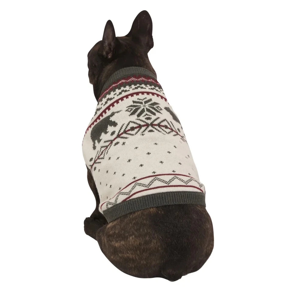 Suéter Lands' End Animal Family Holiday - P - Imagem 3 de 4