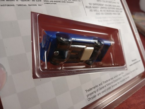1998 HO Model Motoring Blue 1969 GTO Convertible Slot Car New In Package - Picture 6 of 7