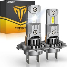 Fahren H7 LED Headlight Bulbs Low/Fog Light Beam 10X 70000LM Ultra Bright 6500K