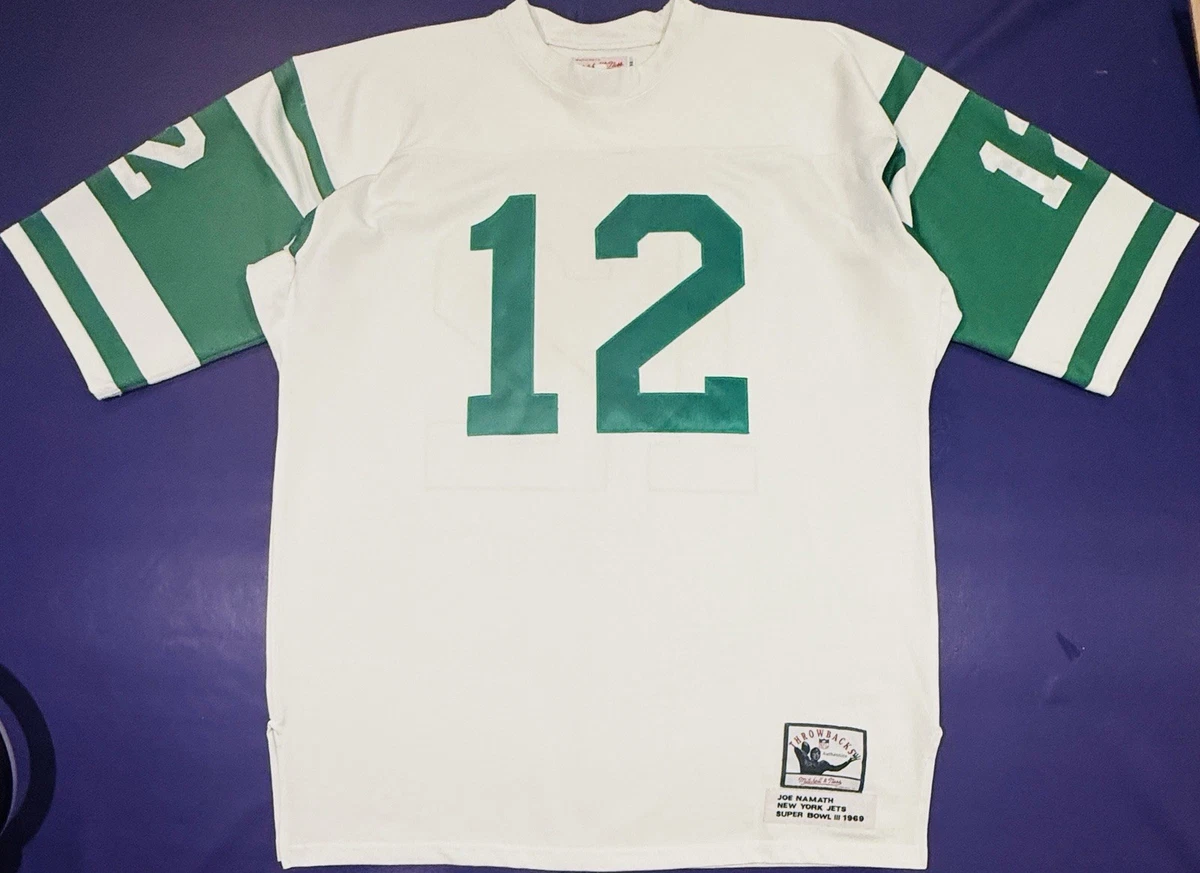 25+ Mitchell & Ness Joe Namath New York Jets NFL Jerseys for sale