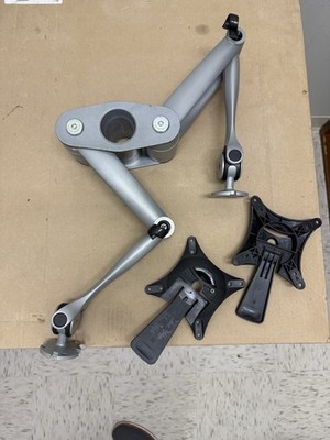 Wishbone Dual Monitor Arm by Colebrook Bosson Saunders - Dual Computer Holder 