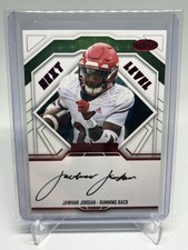 2024 Sage Next Level Red Foil Signatures Jawhar Jordan Louisville Texans