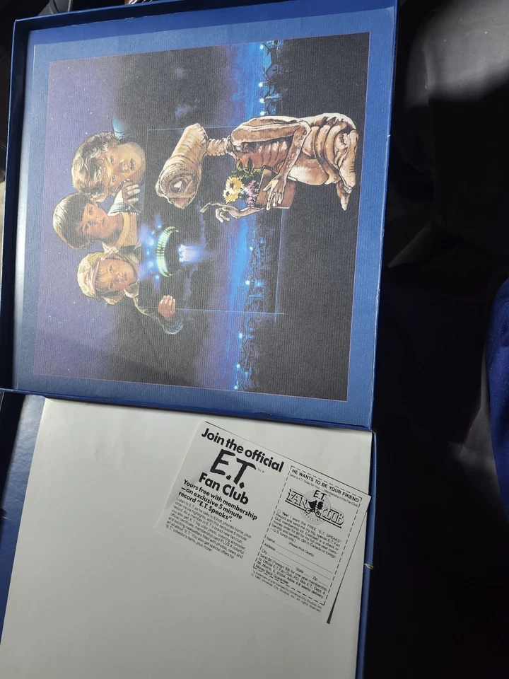 E.T. The Extra-Terrestrial LP Box W/ Book 1982 MCA Michael Jackson John Williams Foto 2 de 4