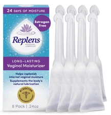 Long-Lasting Vaginal Moisturizer, 8Ct with Single-Use Applicator