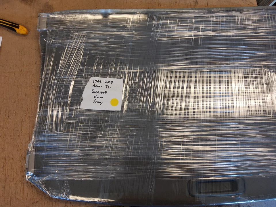 Acura TL 1999-2003 techo corredizo techo corredizo techo corredizo visera sombra cubierta de puerta OEM GRIS Foto 4 de 4