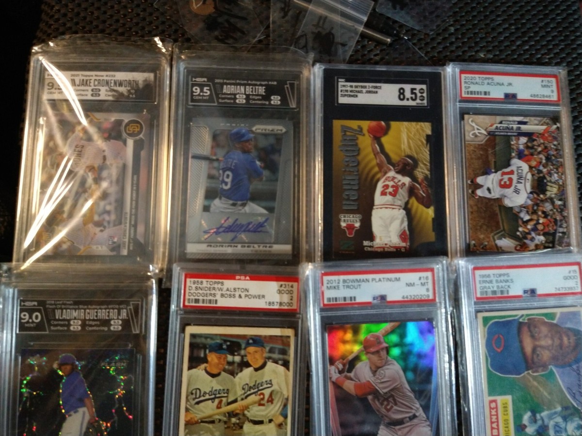 Sports Card Collection for sale!! Raw,Graded,Sets & Sealed product. 40's  till no